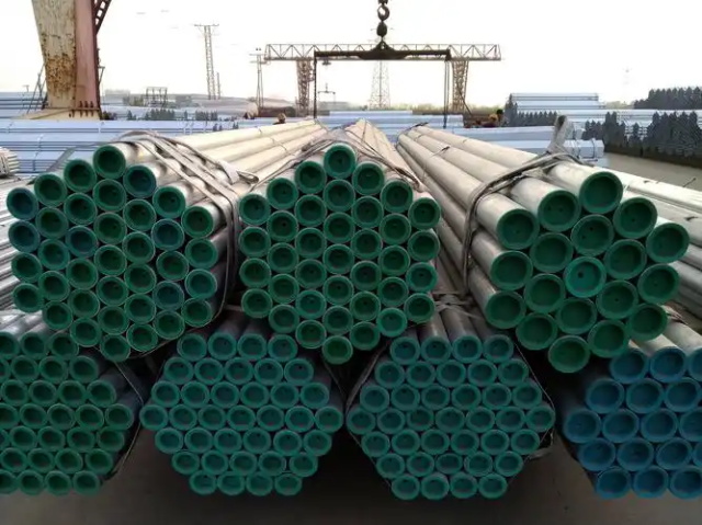 温宿Q235B钢塑复合管 碳素钢基材复合性能参数